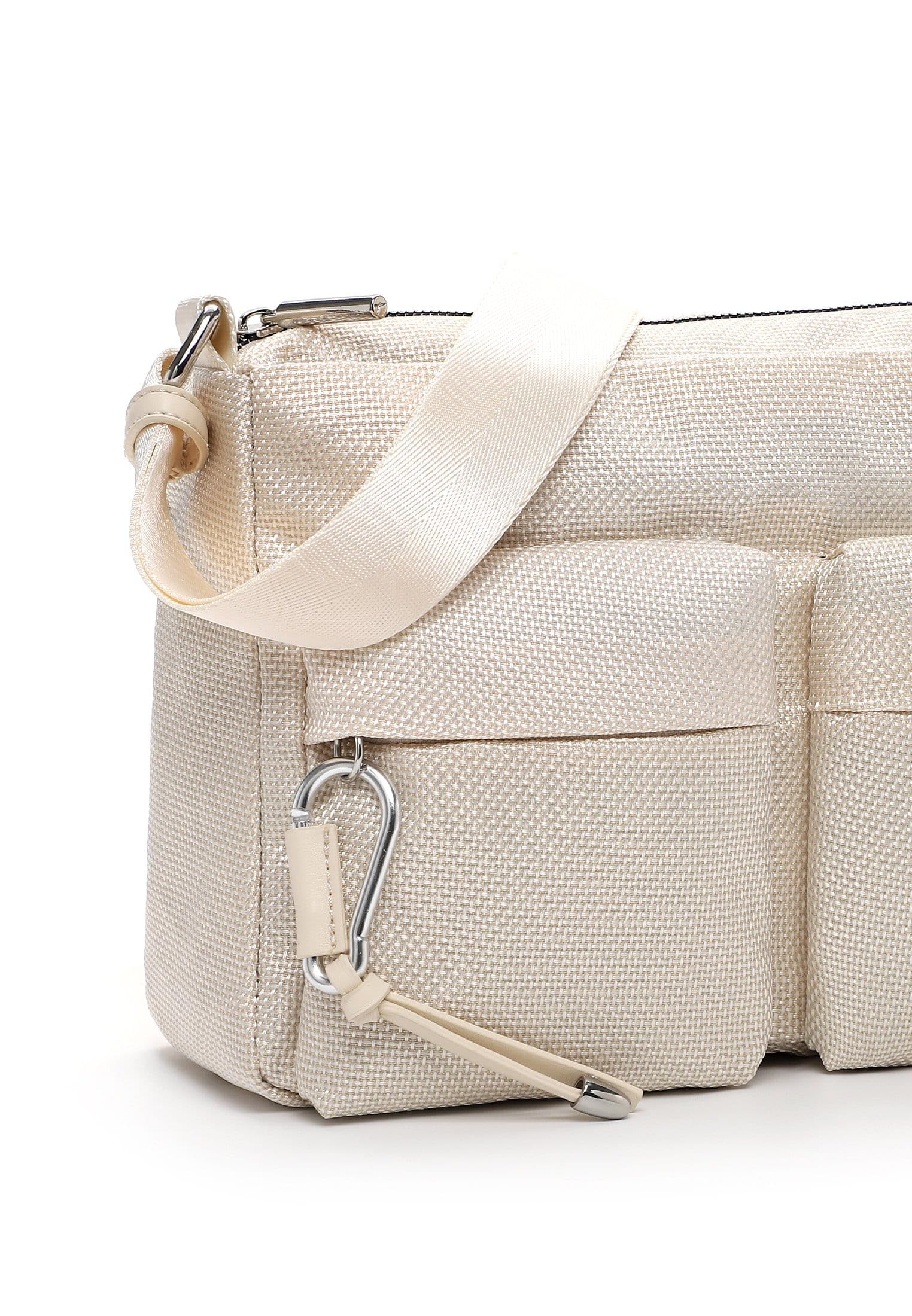 SURI FREY Marry L Handbag Umhängetasche Ecru Nylon