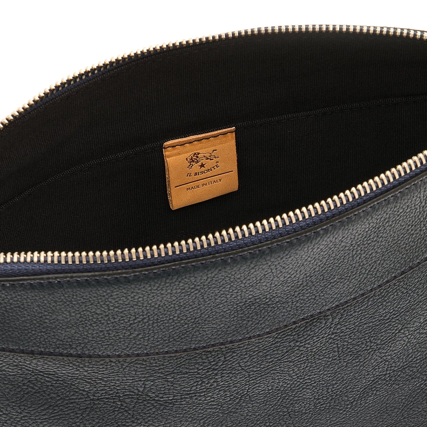 Il Bisonte Archetipo Herrentasche Vollleder blau