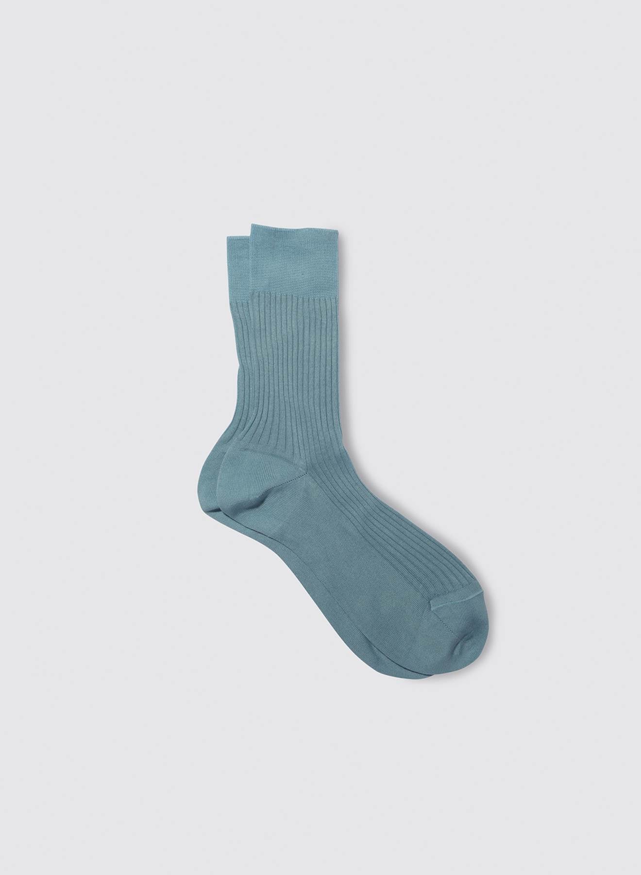 Maria la Rosa Bio Socken Licorice Bio-Baumwolle gerippt