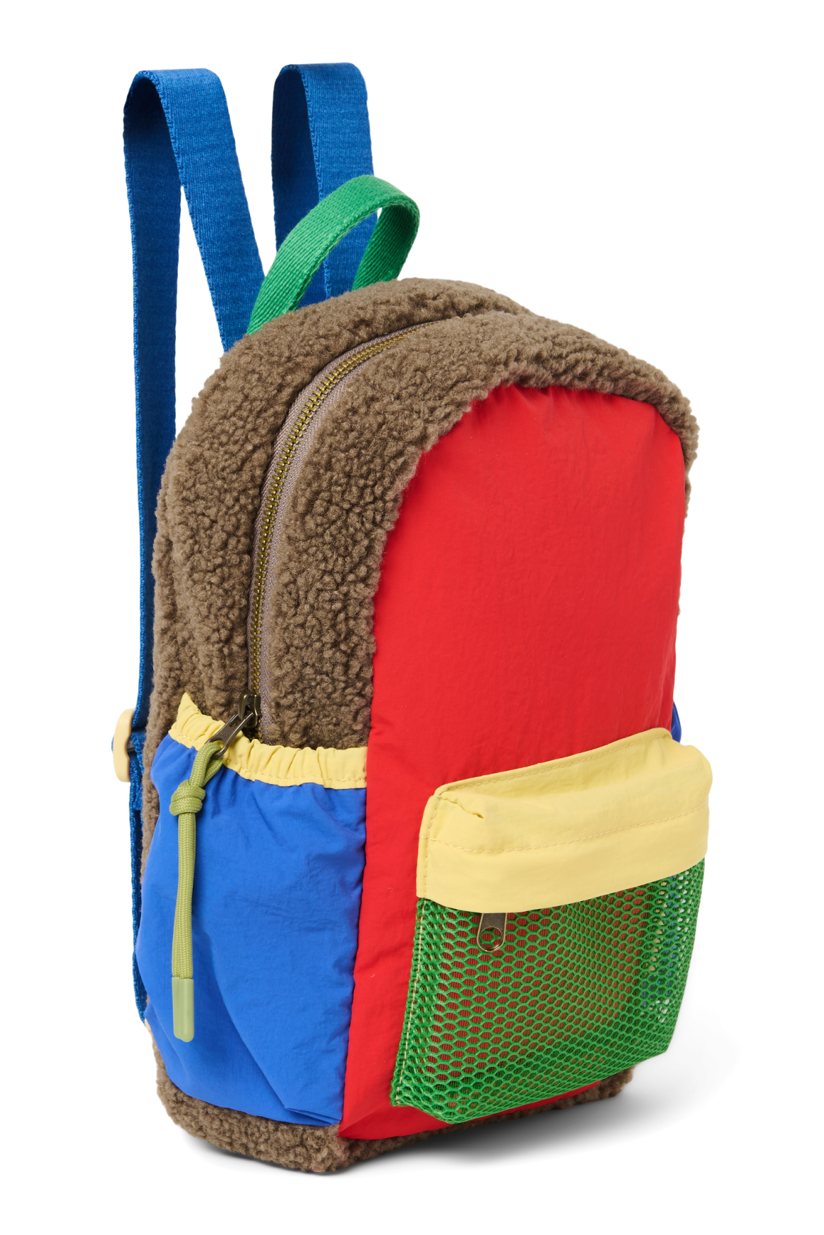 Studio Noos Patchwork Mini Rucksack Fiery Red Kleinkind