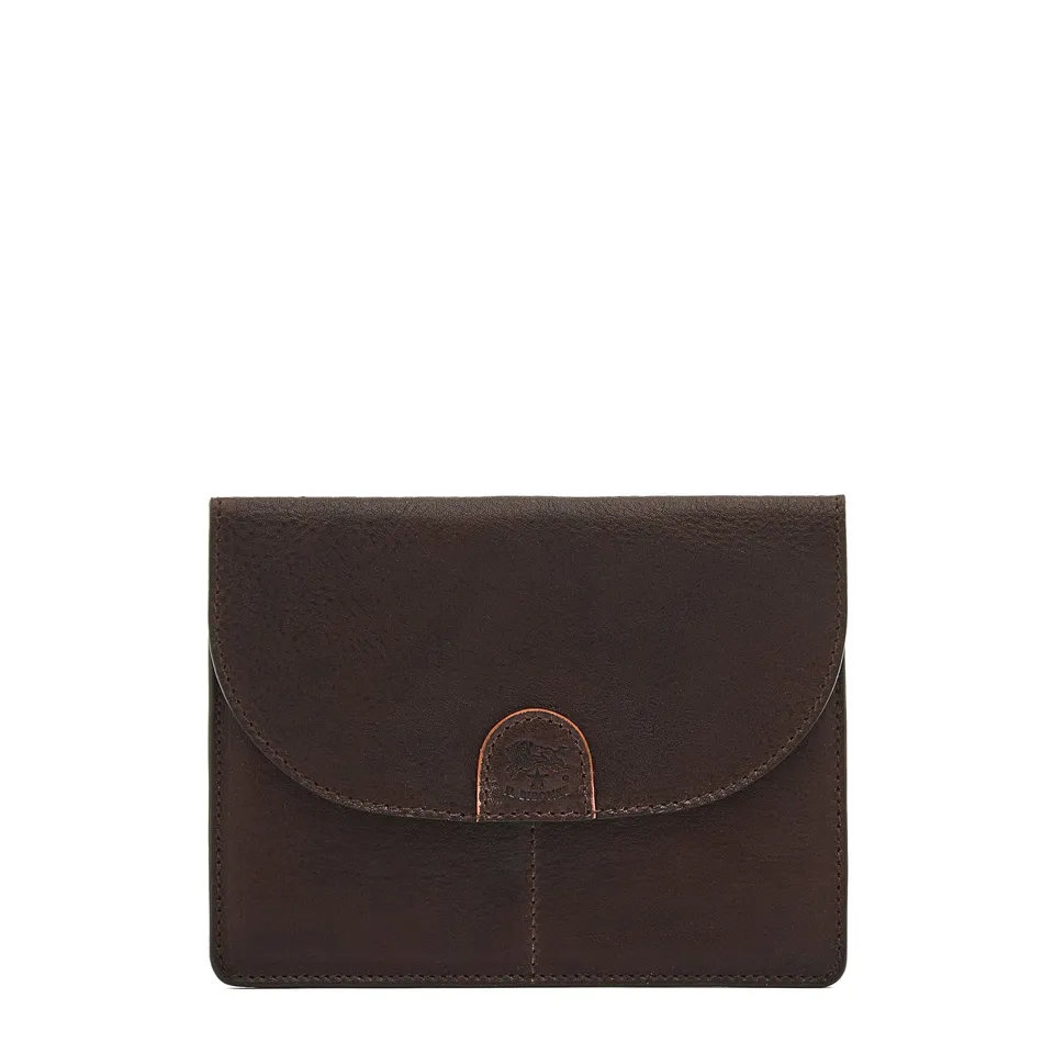 Il Bisonte 1990 Bustina Herrentasche Volleder braun