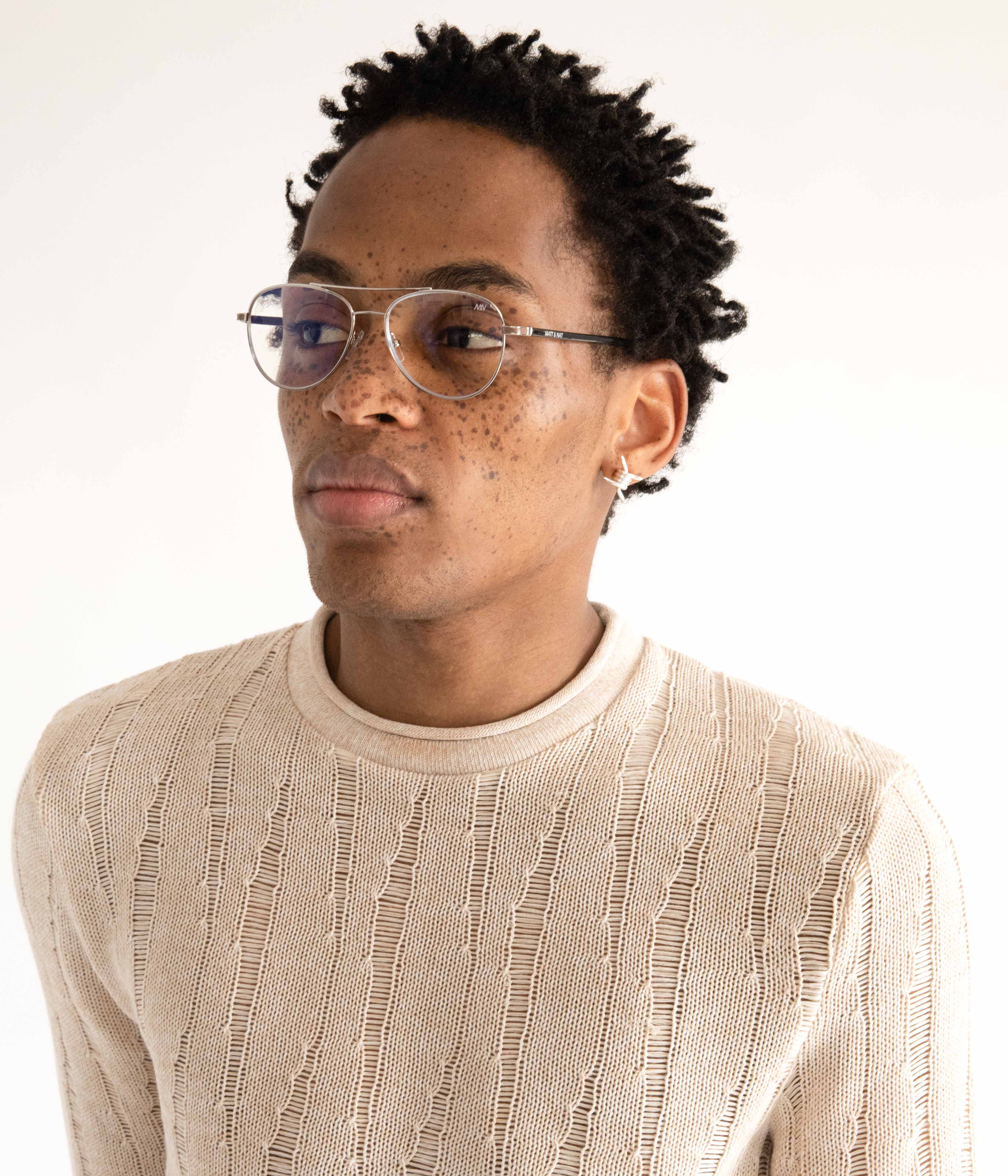 Matt & Nat Kikko-3 Lesebrille Gold 2,0 Blaulichtfilter