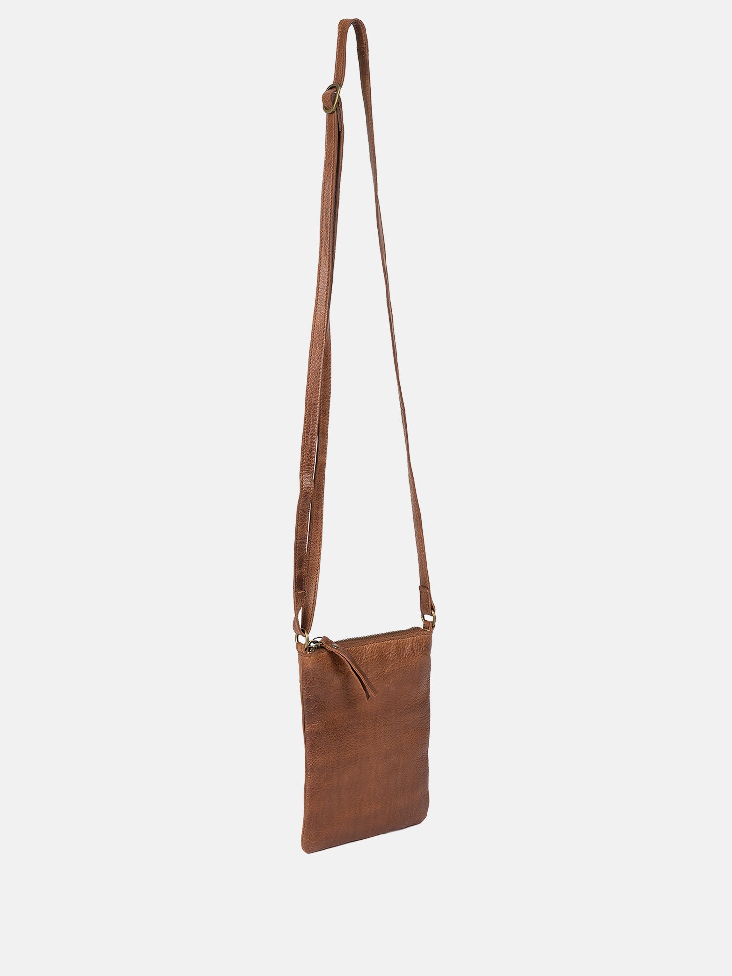 RE:DESIGNED Jane Urban Handytasche Walnut Leder