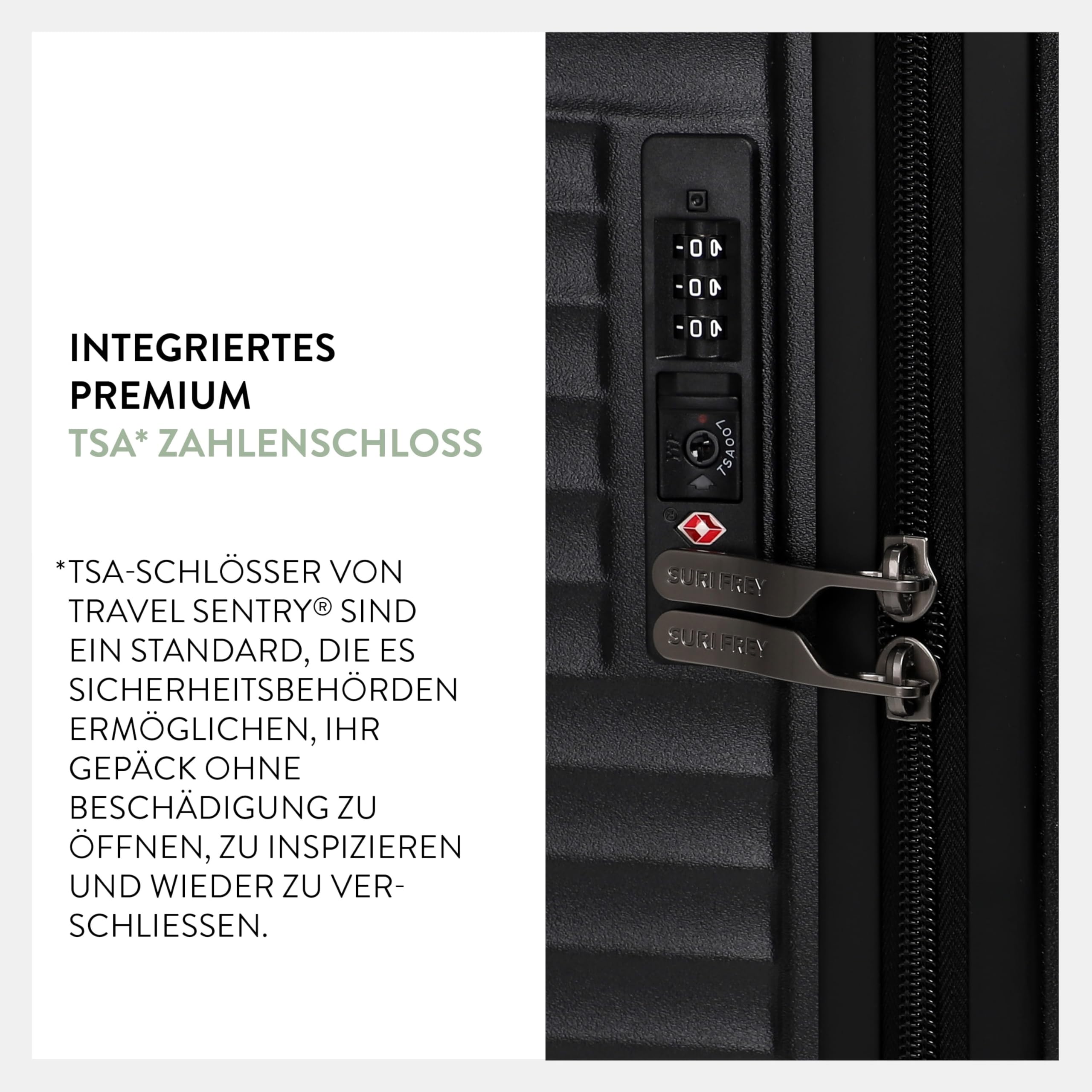 SURI FREY FreyWay Paris 70701 Koffer Schwarz 79 l