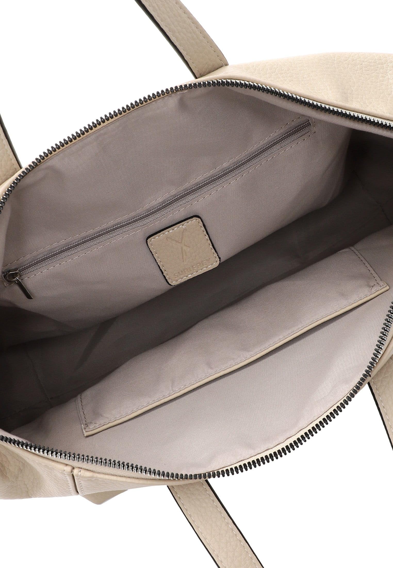 SURI FREY Kimberly Cityshopper M Shopper Beige groß