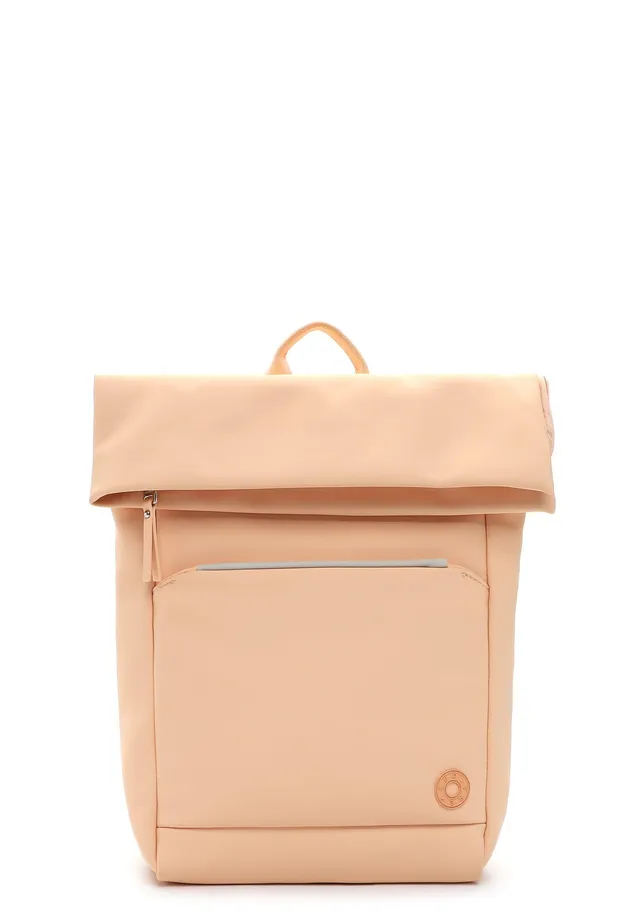 SURI FREY Besty City Backpack L Rucksack Apricot erweiterbar