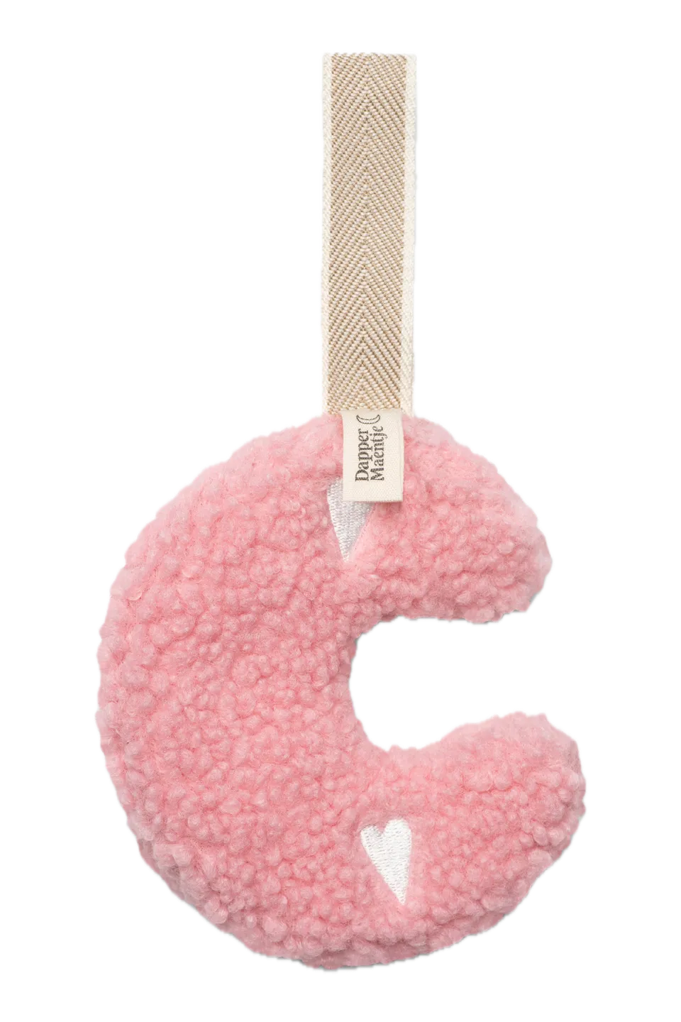 Studio Noos Schnuller Plüschtier Light Pink Hearts Plüsch