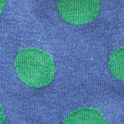 Maria la Rosa Dotty Socken Bordeaux Punkte Baumwolle