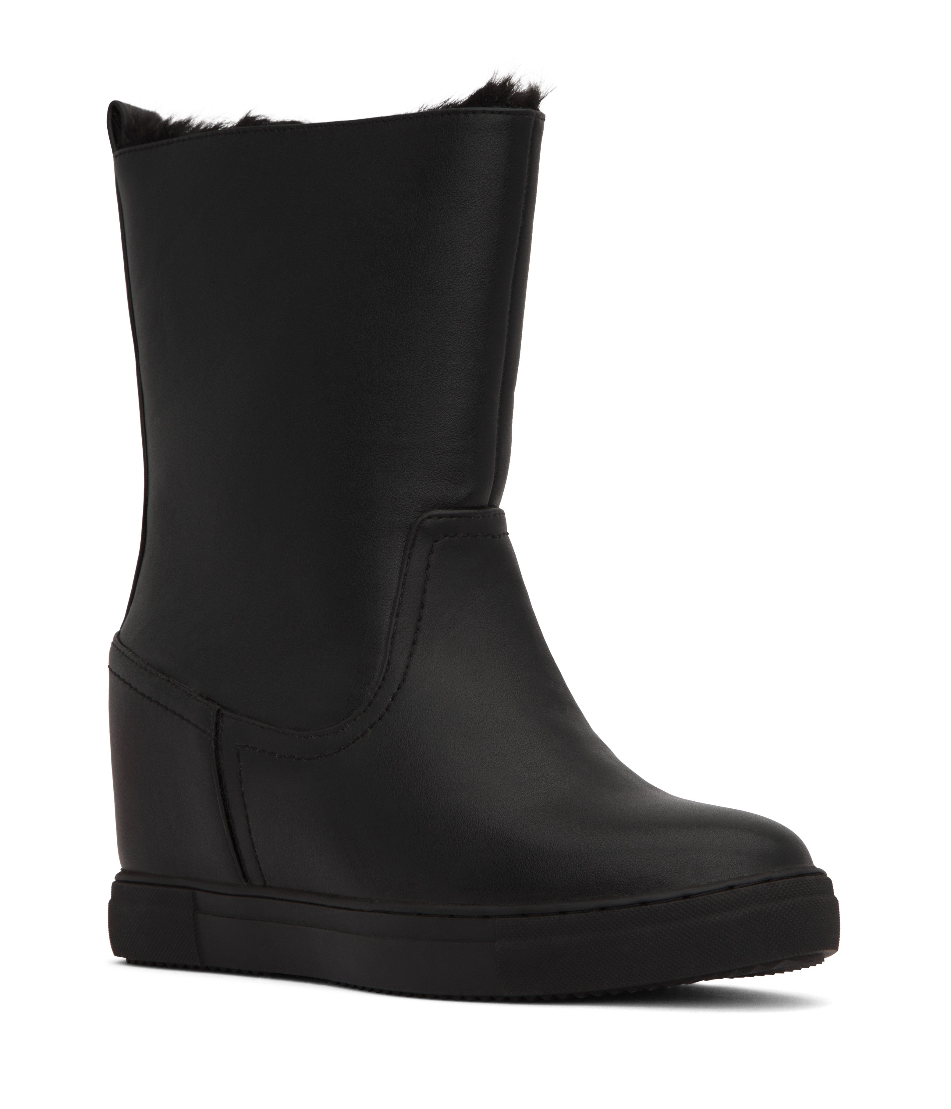 Matt & Nat Laureen Winterstiefel Schwarz 36 vegan gefüttert