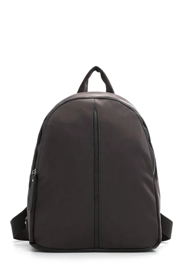 SURI FREY Pauly 16726 Rucksack Grau Nylon mit Reissverschluss