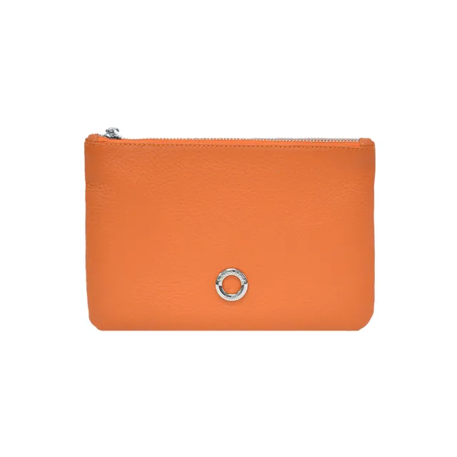 Lamarthe Prestige Clutch Orange Rindsleder