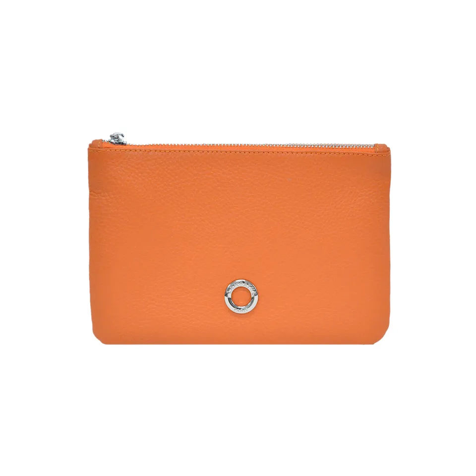 Lamarthe Prestige Clutch Orange Rindsleder