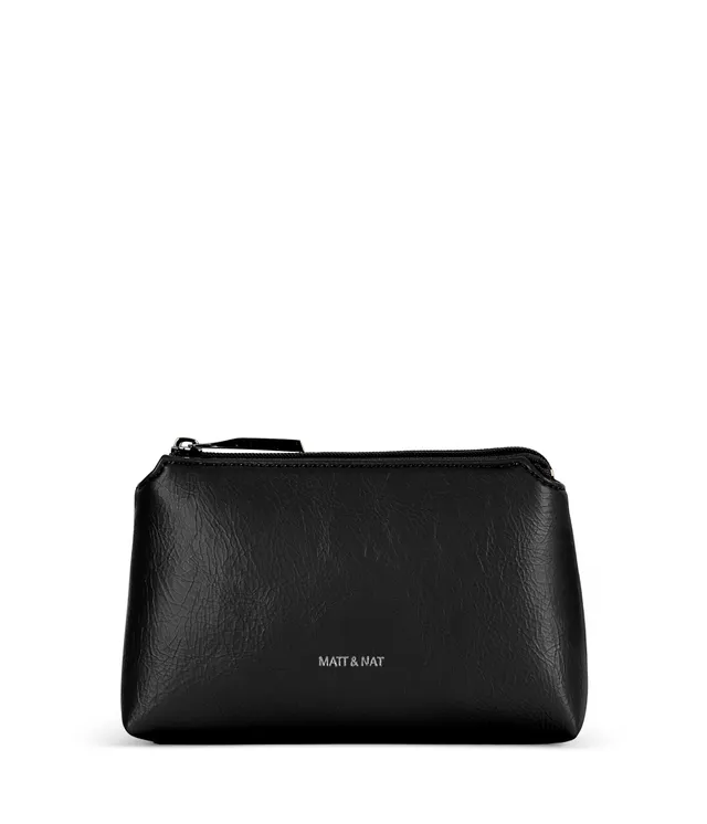 Matt & Nat Petel Theme Gürteltasche Schwarz vegan