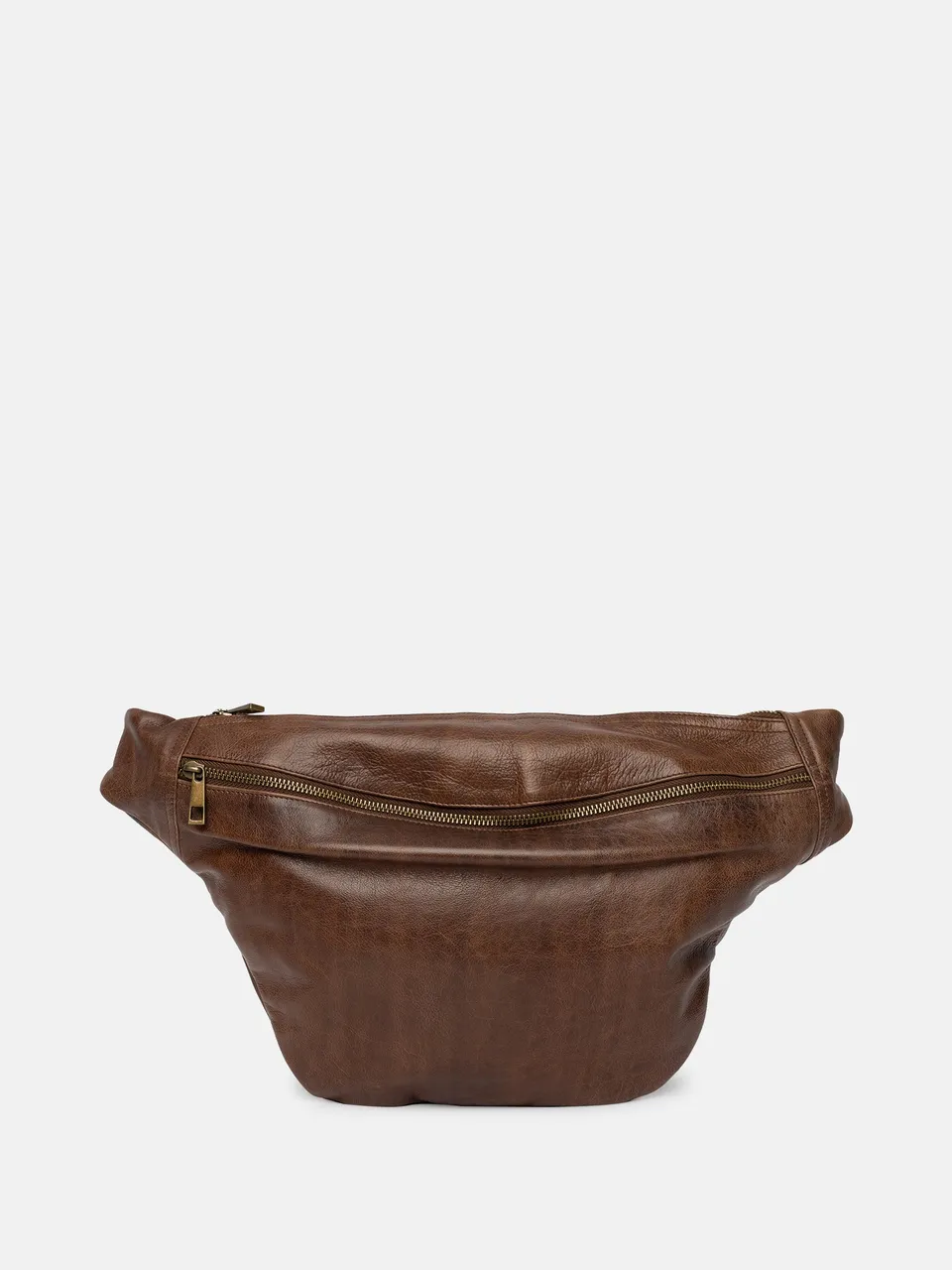 RE:DESIGNED Urban Merla Bauchtasche Woodsmoke Vollleder