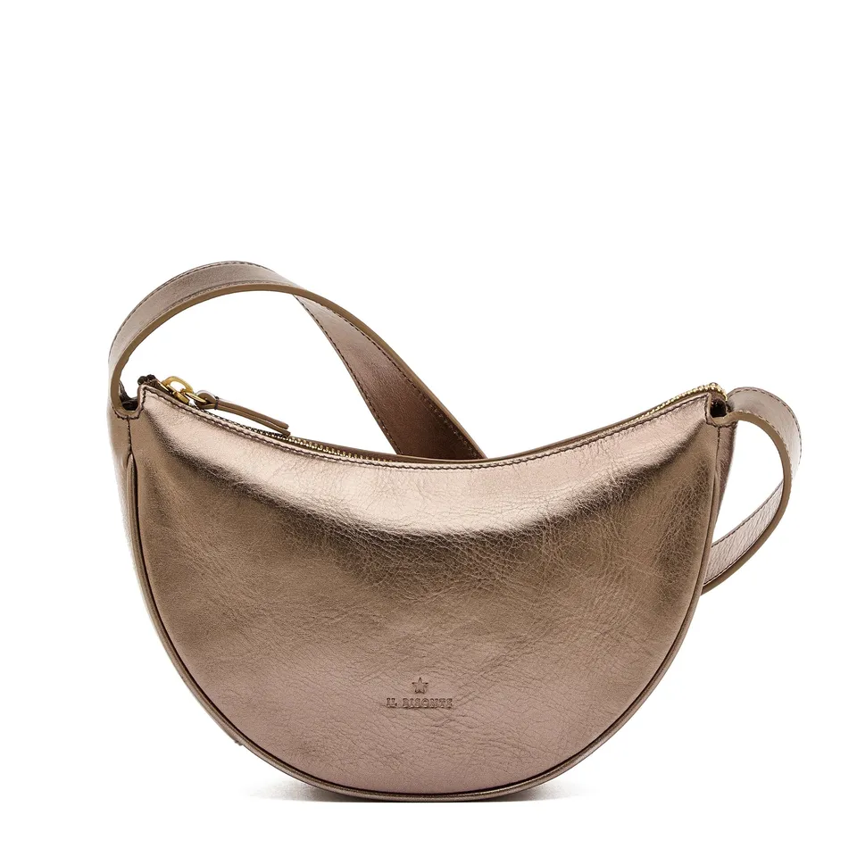 Il Bisonte Oliveta Hobo Bronzemetallic Vollleder