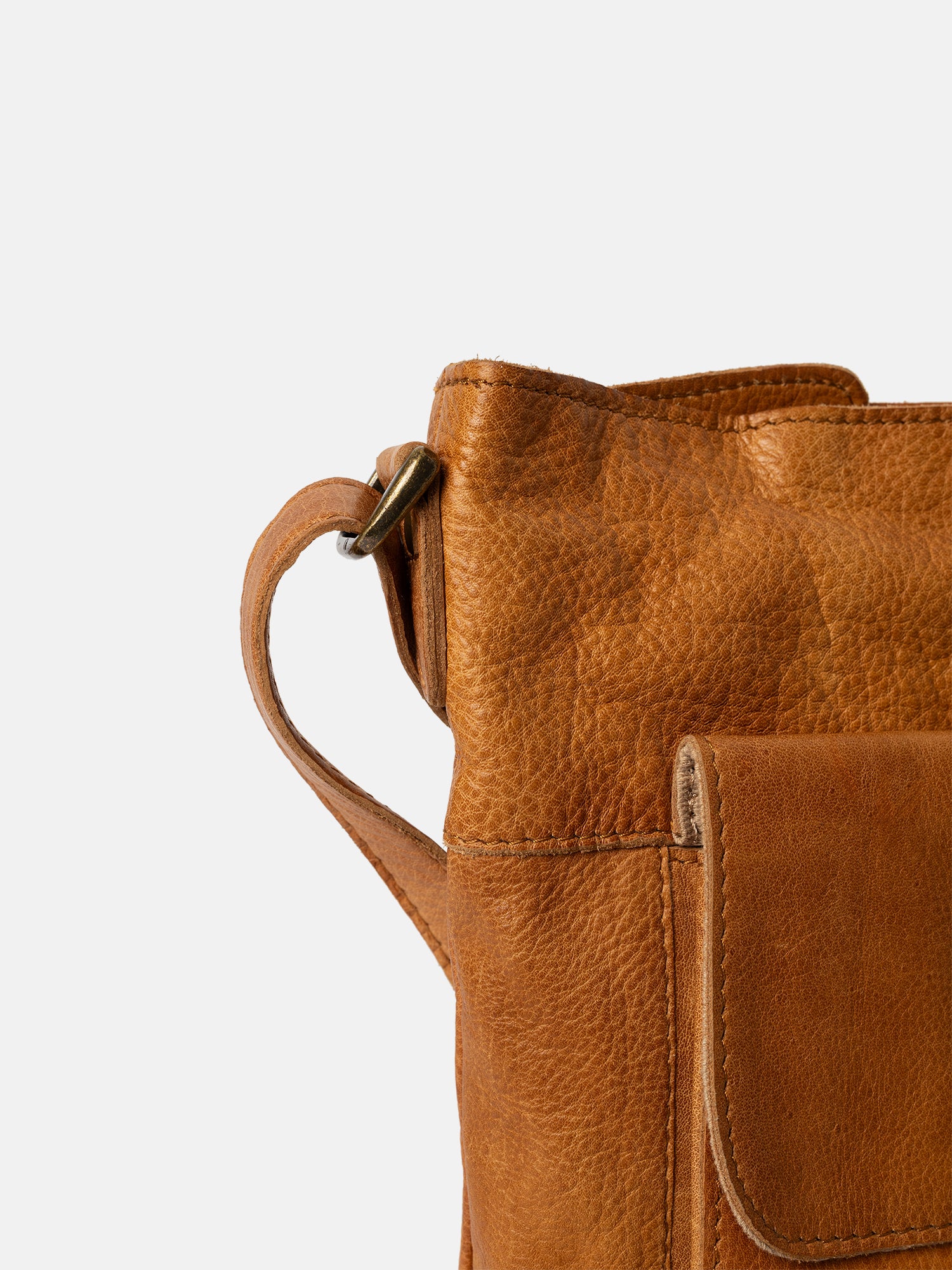 RE:DESIGNED Kay Urban 4874 Umhängetasche Braun Leder