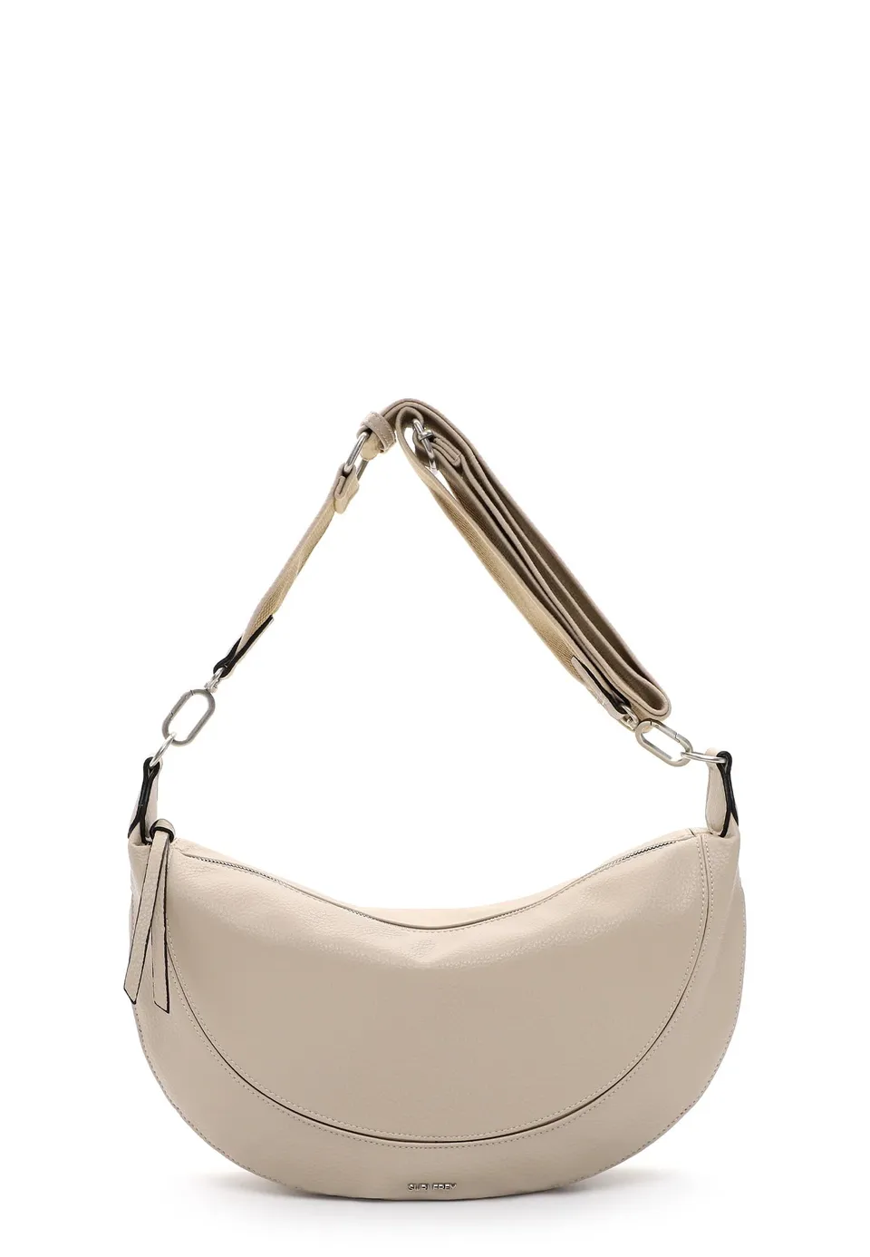 SURI FREY Kimberly Crossbody Umhängetasche Beige Breitgurt