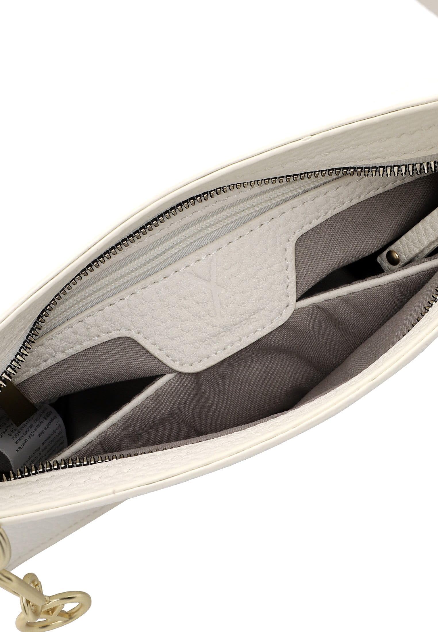 SURI FREY Gwenny Schultertasche White mit Boden