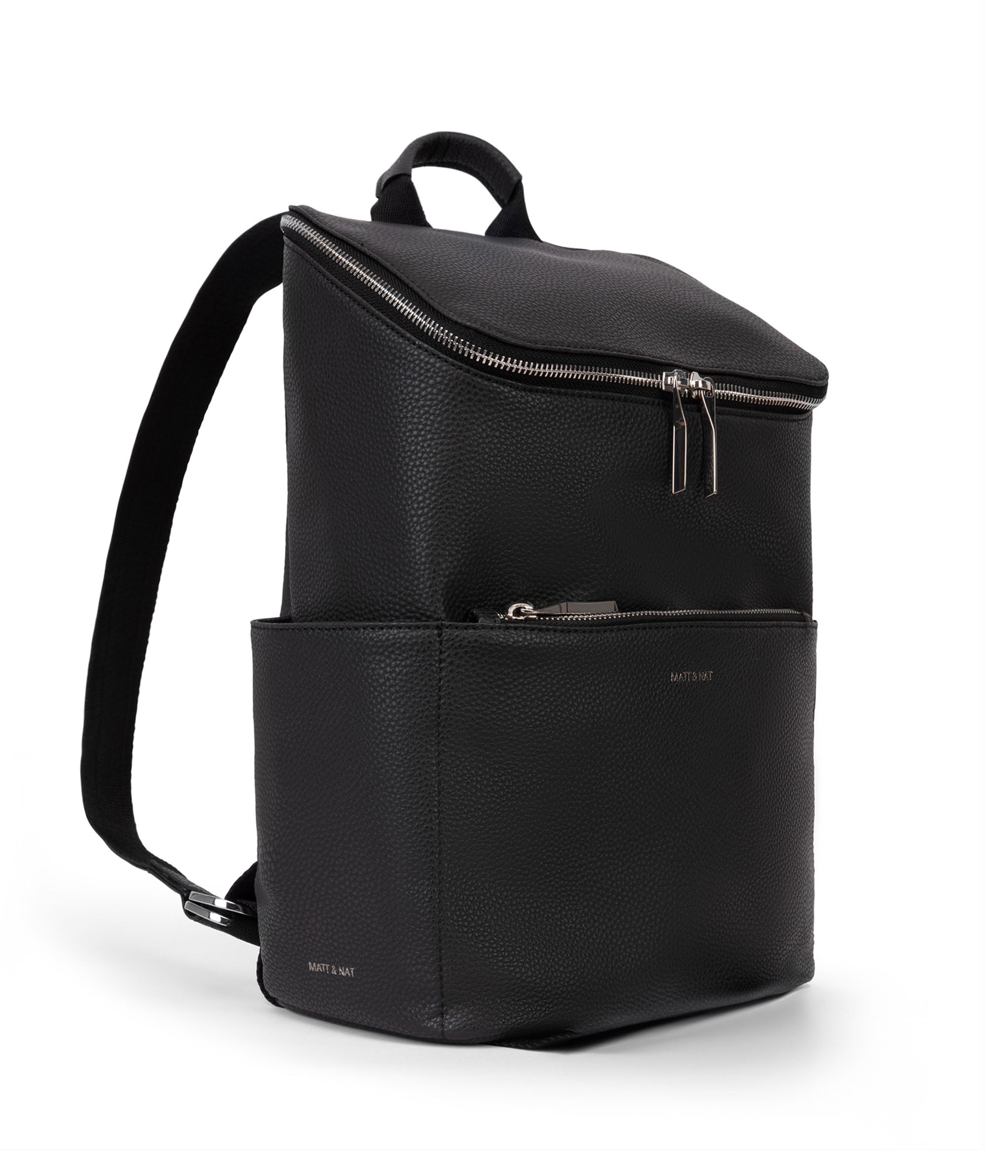 Matt & Nat Grain Brave Rucksack Schwarz 13 Zoll vegan