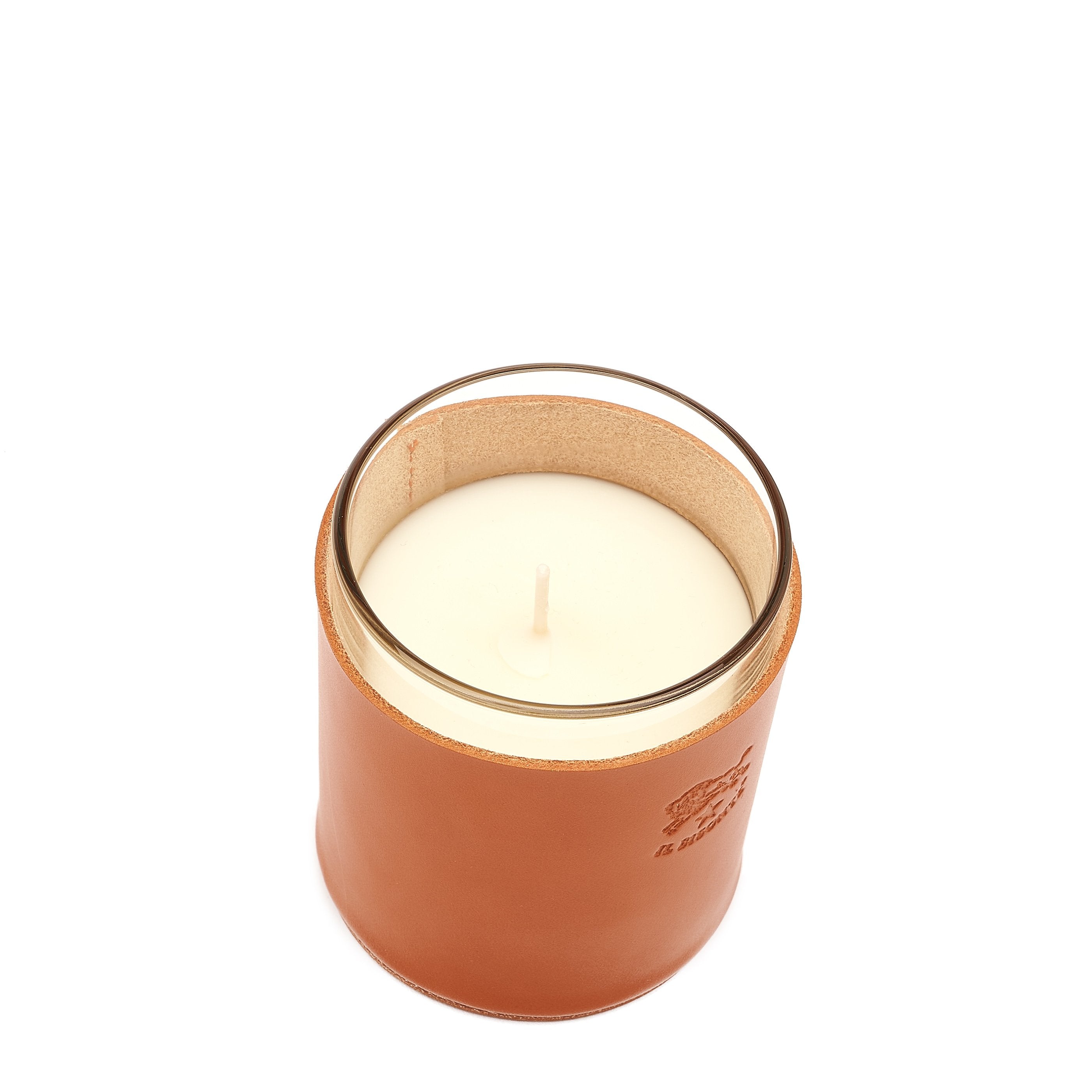 Il Bisonte Home Duftkerze Vanille caramell Ledermantel