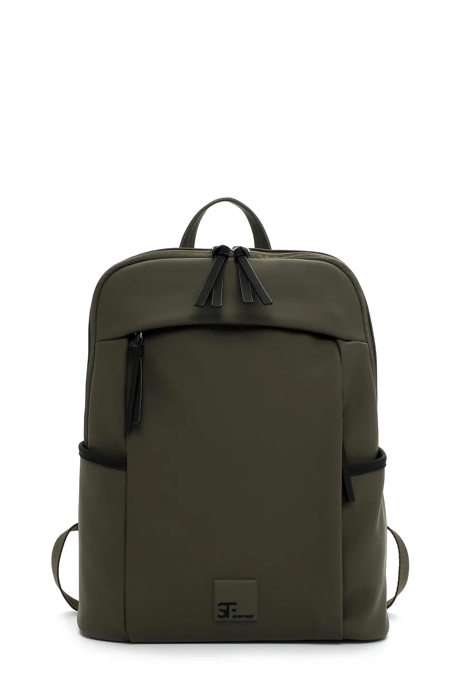 SURI FREY SFY Shiny Cityrucksack Oliv Laptopfach