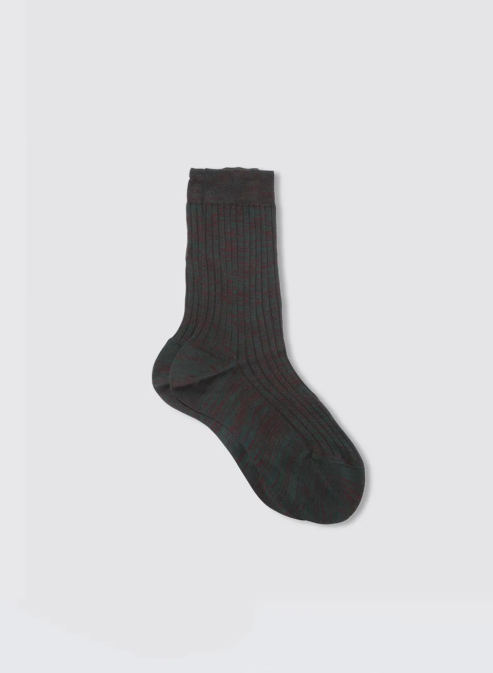 Maria la Rosa WDAB9UN4001 Kurzsocken Bordeaux Baumwolle