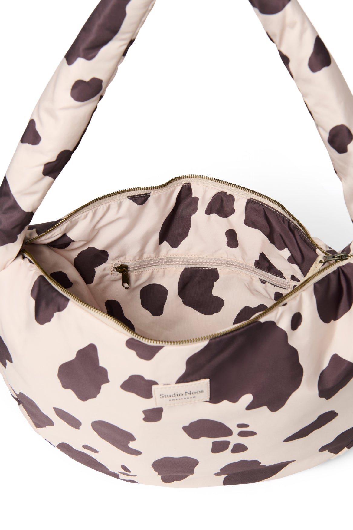 Studio Noos Puffy Cross Body Umhängetasche Holy Cow braun