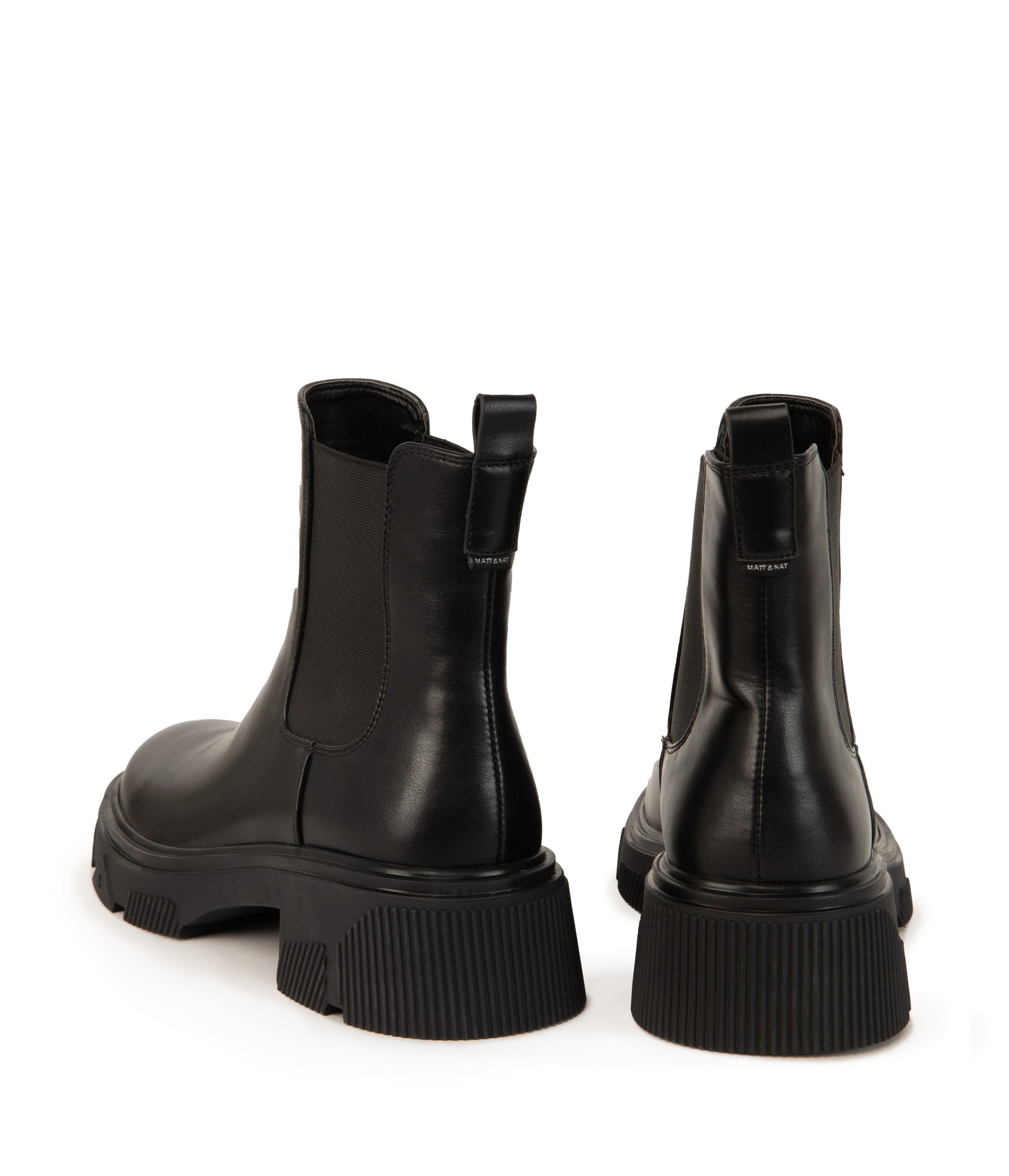 Matt & Nat Tayla Chelsea Boots Schwarz vegan