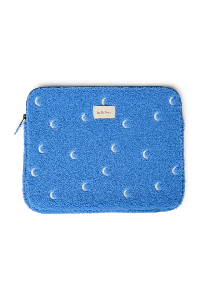 Studio Noos Teddy Laptoptasche 15 Zoll Hellblau Moon