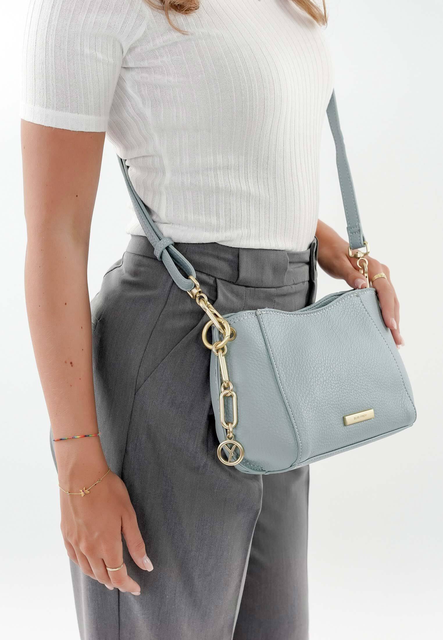 SURI FREY SFY Ginny 14190 Umhängetasche Lightblue vegan