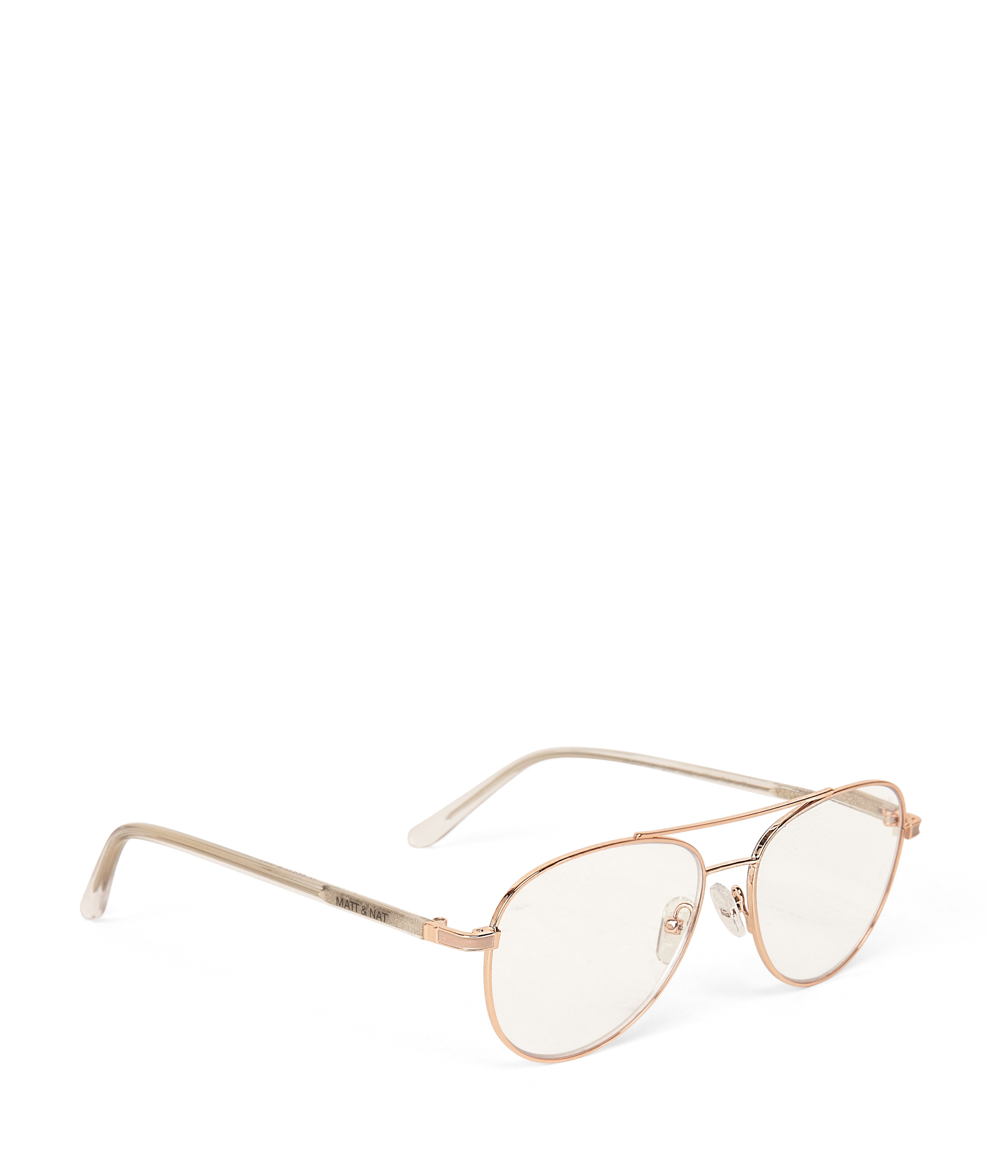 Matt & Nat Kikko-3 Lesebrille Gold 2,0 Blaulichtfilter