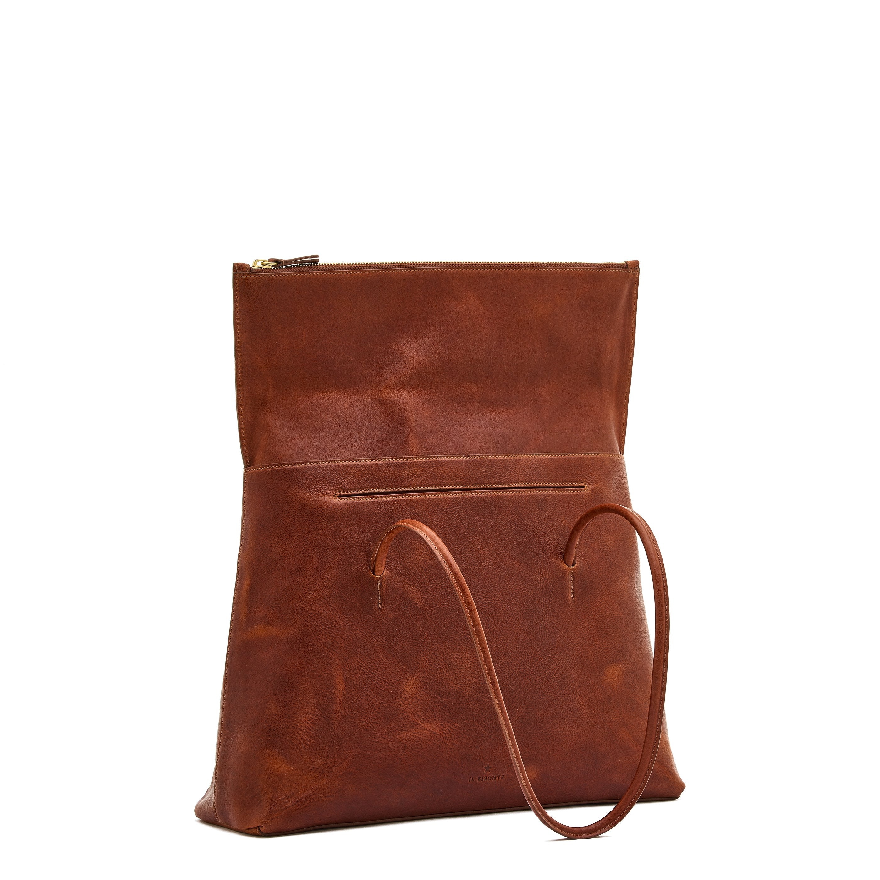 Il Bisonte Anna Shopper Seppia Vollleder