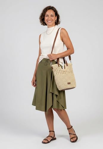SURI FREY Marley Cityshopper Shopper Beige Bast 34 cm