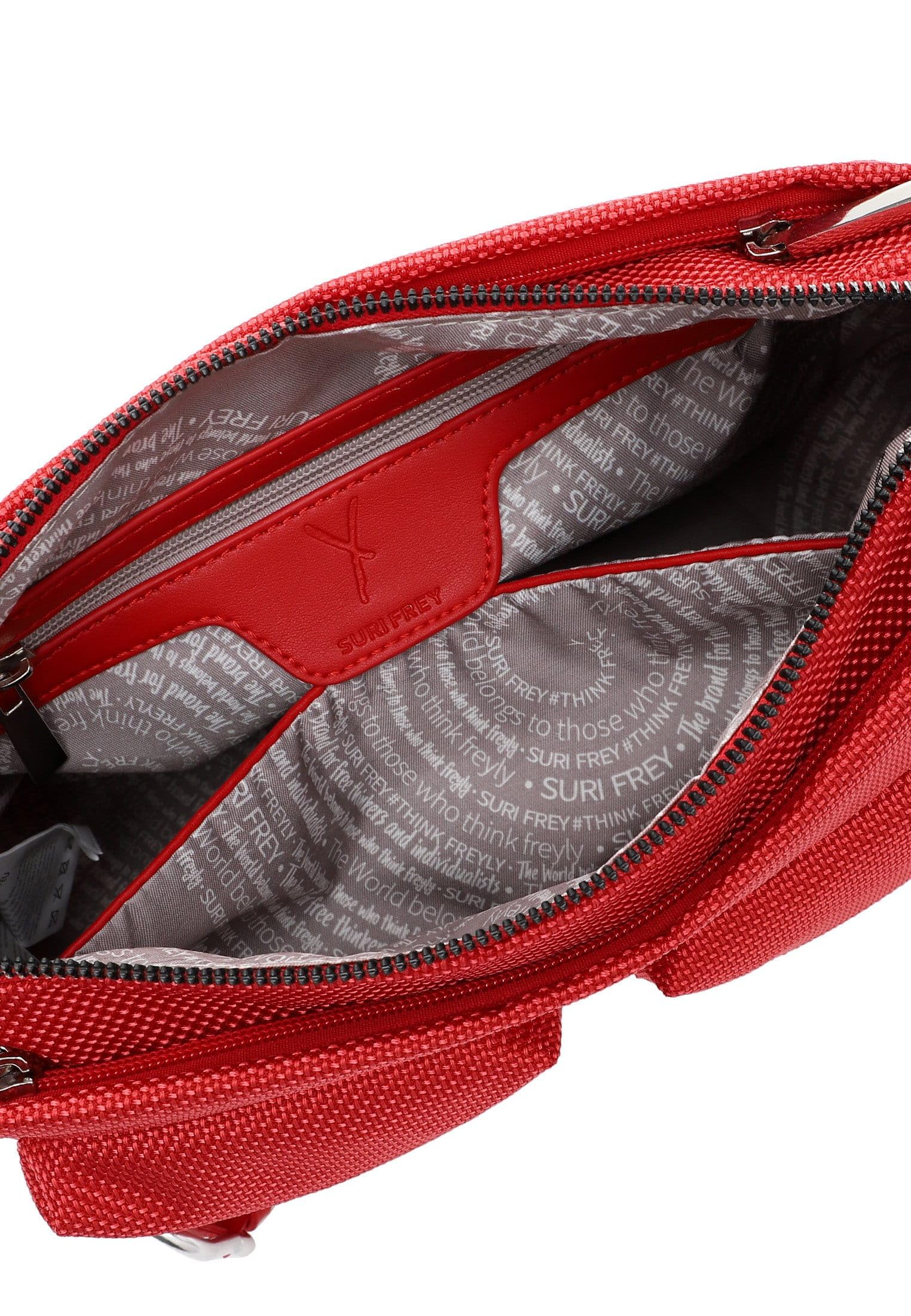 SURI FREY Suri Sports Marry Handbag With Zipper L Umhängetasche Rot klein